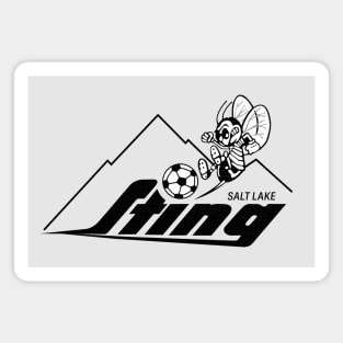 Defunct Salt Lake Sting Soccer 1990 Magnet